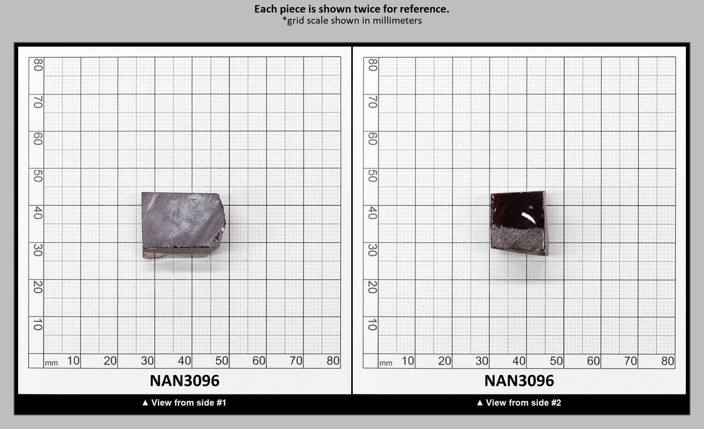 Nanosital Simulated Dark Padparadscha Sapphire Lab Created Faceting Rough for Gem Cutting - #E-481 - Various Sizes : NAN3096