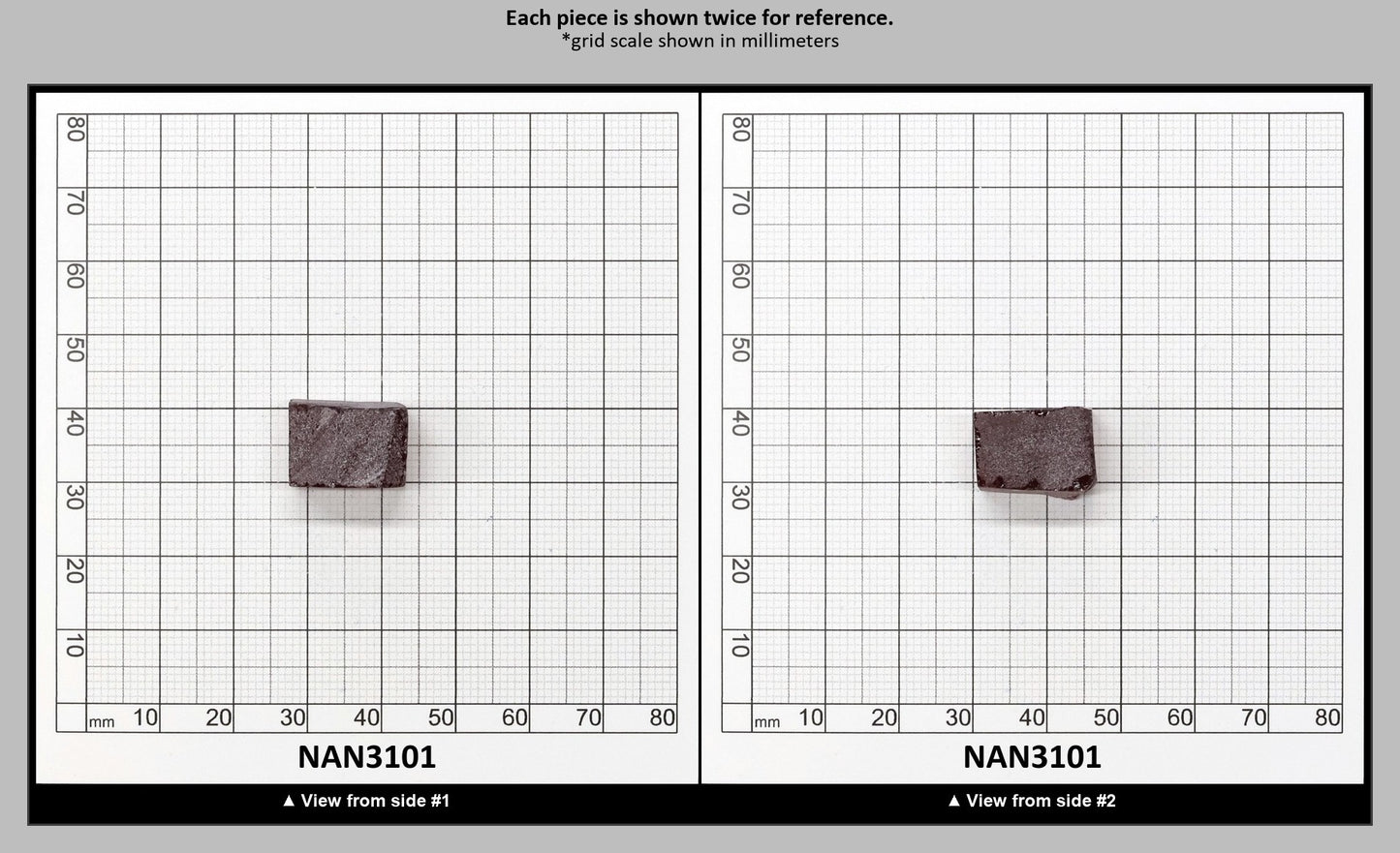 Nanosital Simulated Dark Padparadscha Sapphire Lab Created Faceting Rough for Gem Cutting - #E-481 - Various Sizes : NAN3101