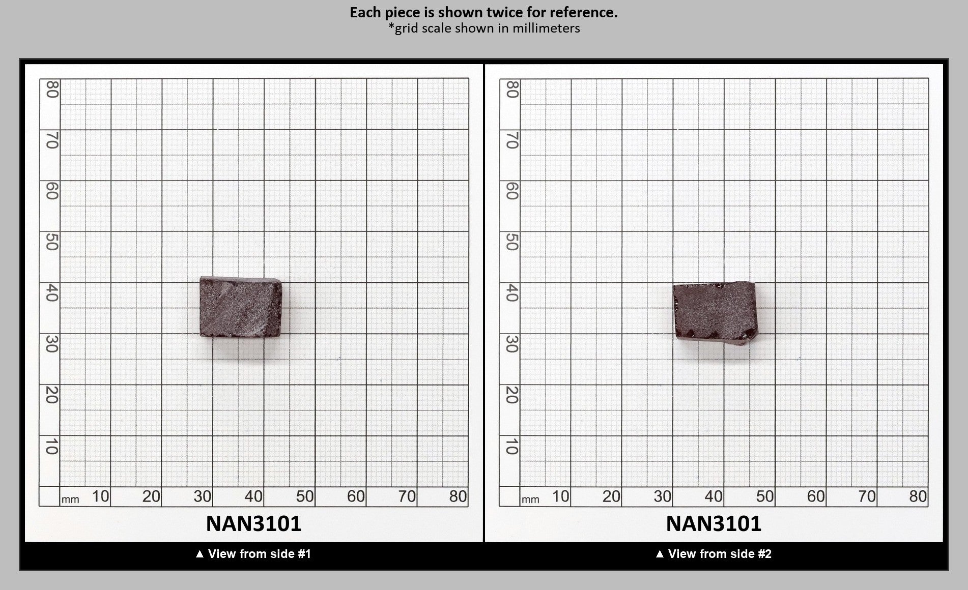 Nanosital Simulated Dark Padparadscha Sapphire Lab Created Faceting Rough for Gem Cutting - #E-481 - Various Sizes : NAN3101