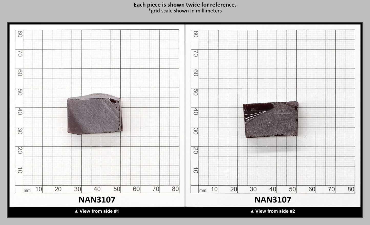 Nanosital Simulated Dark Padparadscha Sapphire Lab Created Faceting Rough for Gem Cutting - #E-481 - Various Sizes : NAN3107
