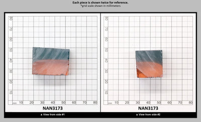 Nanosital Simulated Bi-Color Lab Created Faceting Rough for Gem Cutting - Pink-Blue - Various Sizes : NAN3173