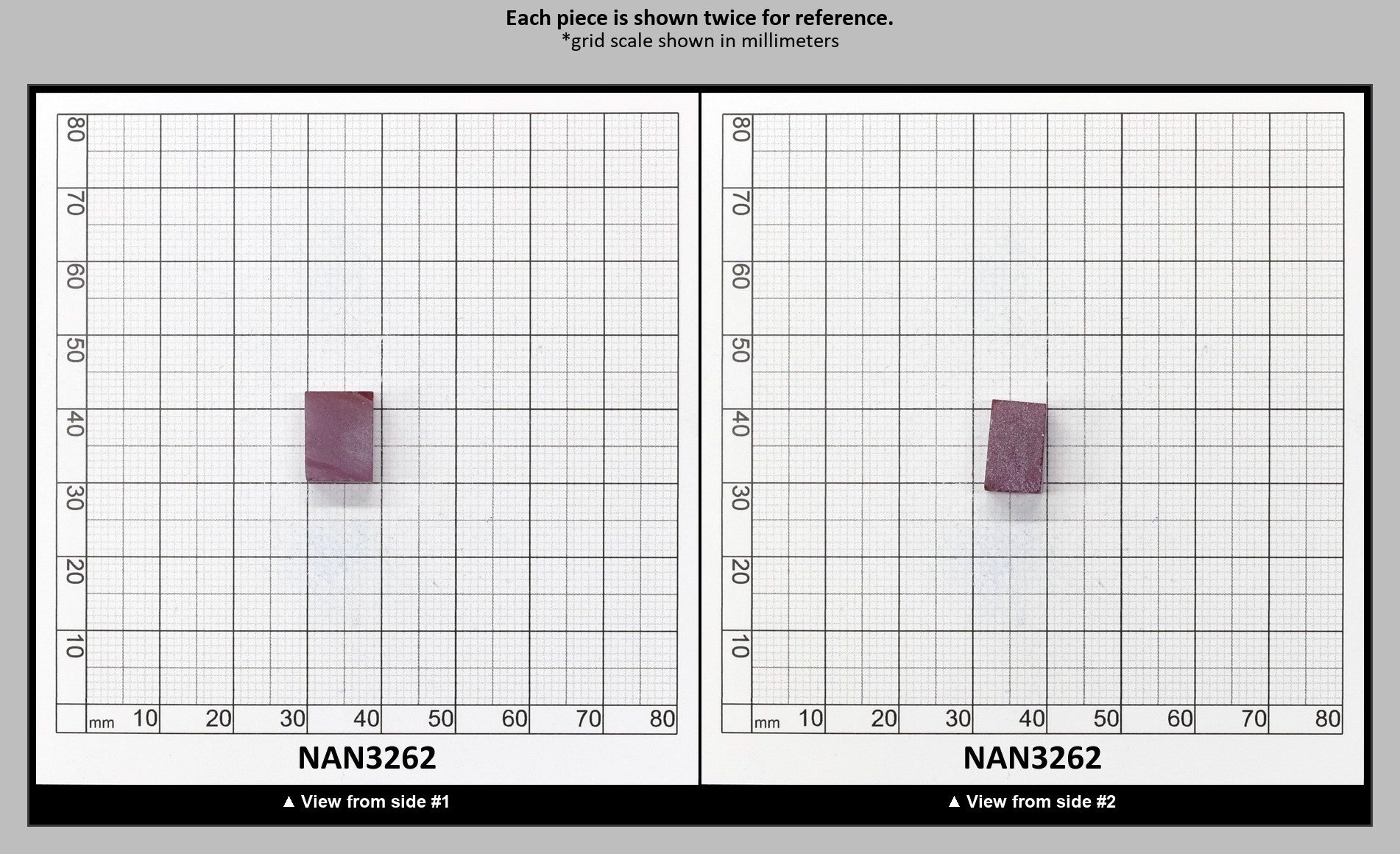 Nanosital Simulated Sweet Dreams Lab Created Faceting Rough for Gem Cutting - #400 - Various Sizes : NAN3262