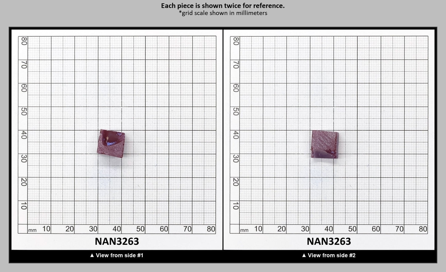 Nanosital Simulated Sweet Dreams Lab Created Faceting Rough for Gem Cutting - #400 - Various Sizes : NAN3263