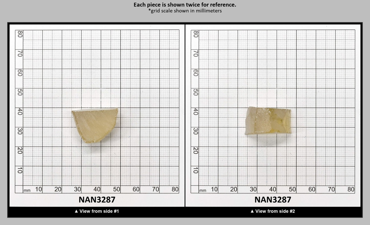 UV Reactive Nanosital #E-275 Lab Created Faceting Rough for Gem Cutting - Various Sizes : NAN3287