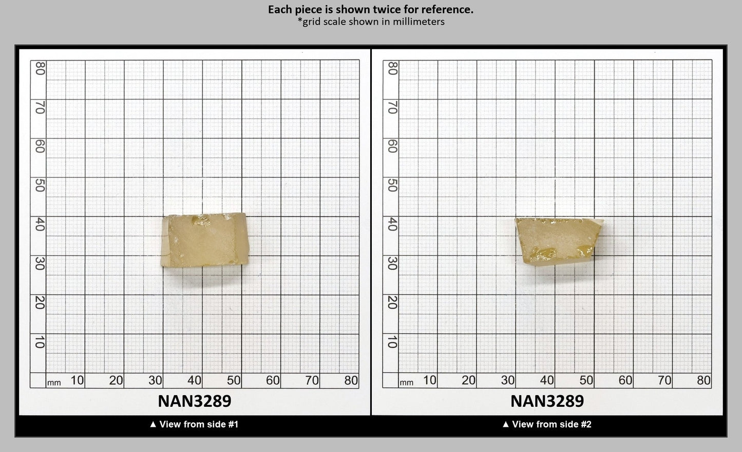 UV Reactive Nanosital #E-275 Lab Created Faceting Rough for Gem Cutting - Various Sizes : NAN3289