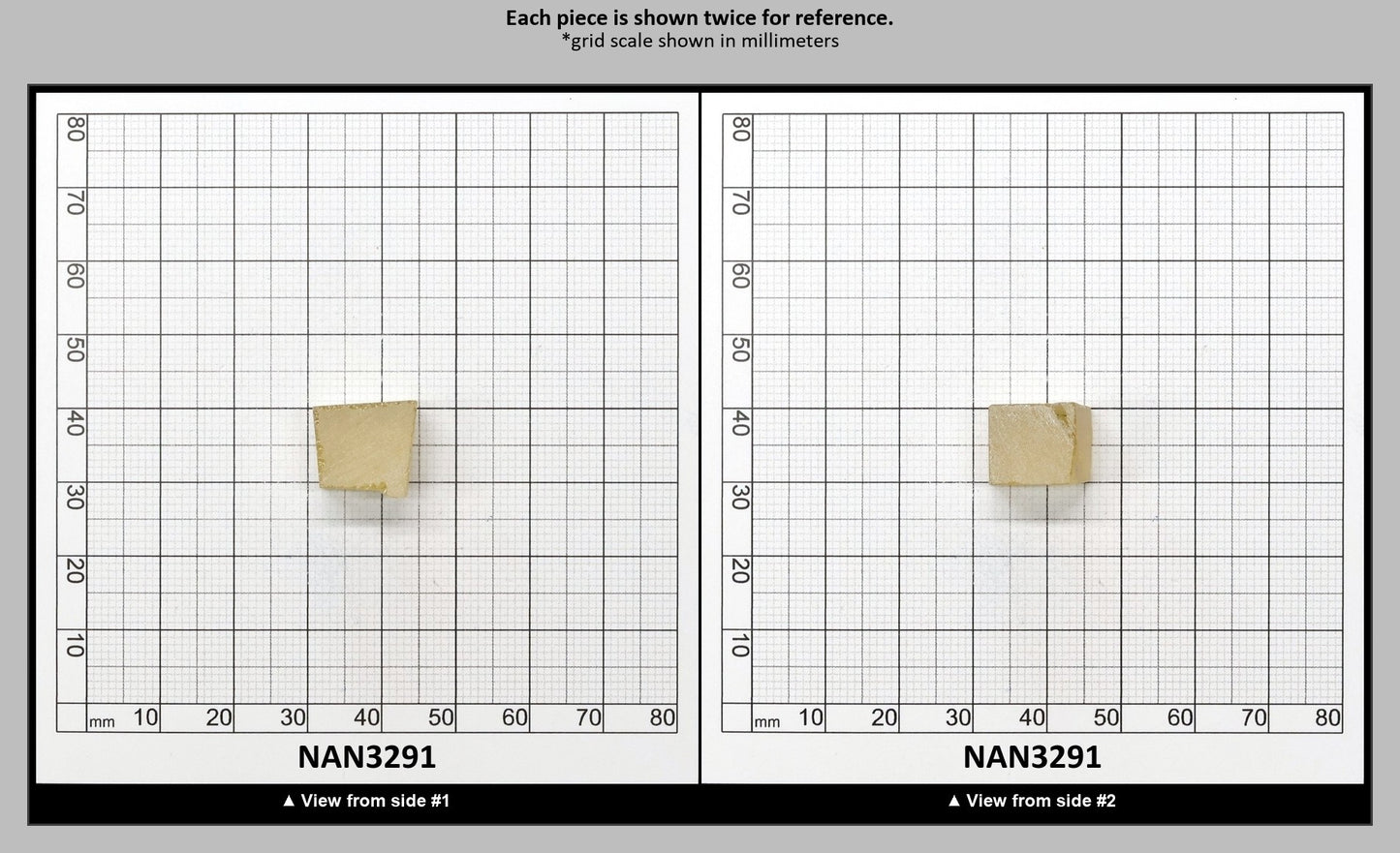 UV Reactive Nanosital #E-275 Lab Created Faceting Rough for Gem Cutting - Various Sizes : NAN3291