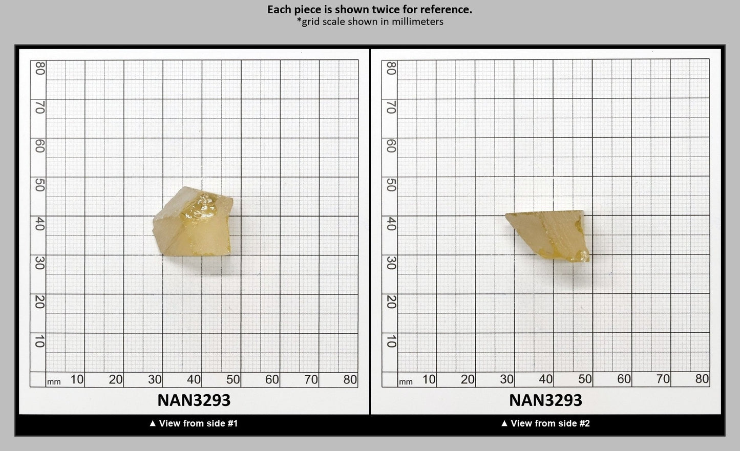 UV Reactive Nanosital #E-275 Lab Created Faceting Rough for Gem Cutting - Various Sizes : NAN3293
