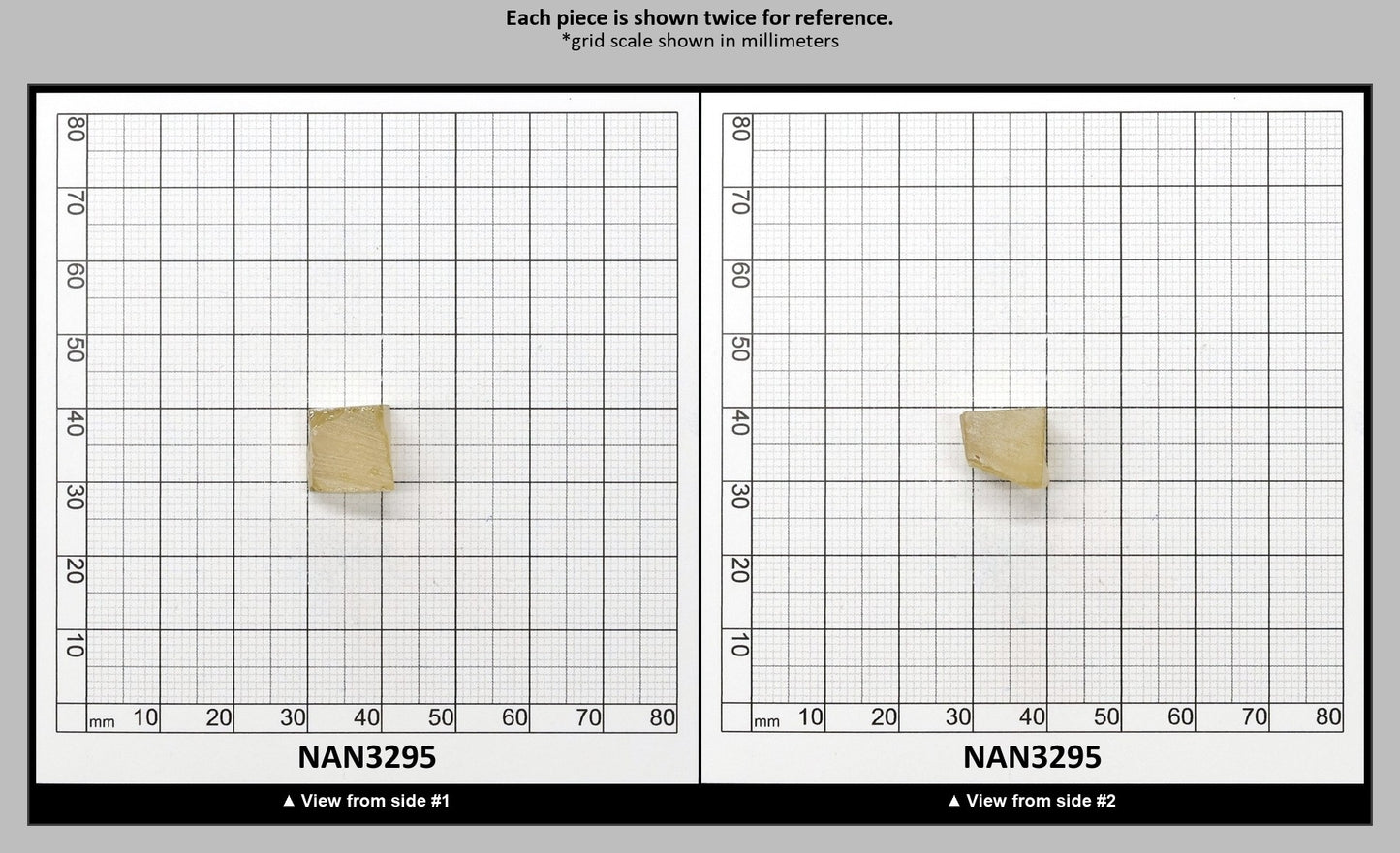 UV Reactive Nanosital #E-275 Lab Created Faceting Rough for Gem Cutting - Various Sizes : NAN3295