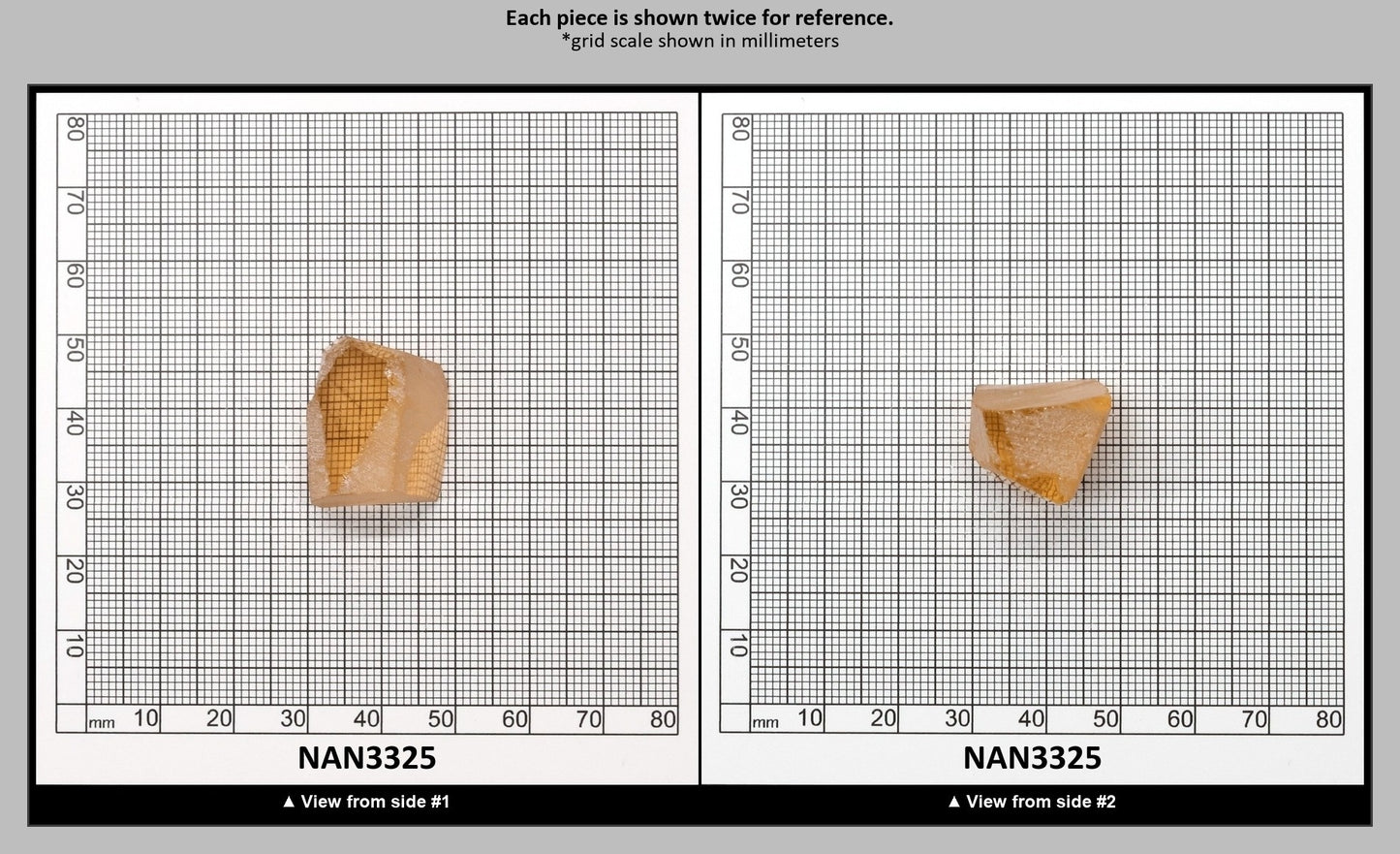 Nanosital Simulated Champagne Morganite Lab Created Faceting Rough for Gem Cutting - #777 - Various Sizes : NAN3325
