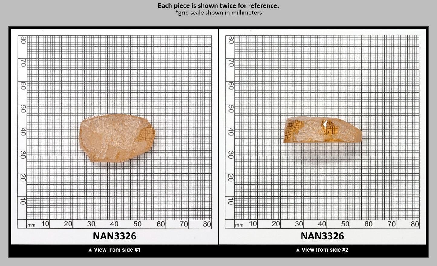 Nanosital Simulated Champagne Morganite Lab Created Faceting Rough for Gem Cutting - #777 - Various Sizes : NAN3326