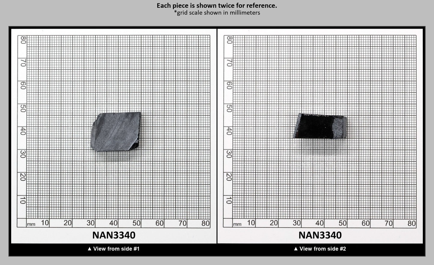 Nanosital Simulated Dark London Blue Topaz Lab Created Faceting Rough for Gem Cutting - #48 - Various Sizes : NAN3340