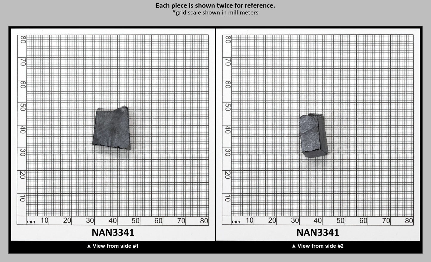 Nanosital Simulated Dark London Blue Topaz Lab Created Faceting Rough for Gem Cutting - #48 - Various Sizes : NAN3341
