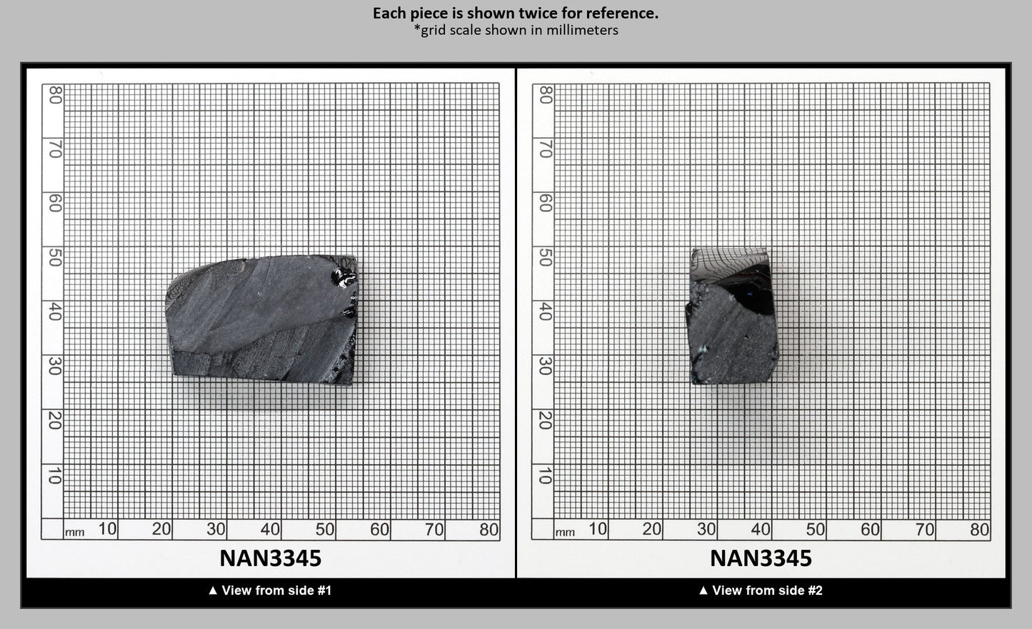 Nanosital Simulated Dark London Blue Topaz Lab Created Faceting Rough for Gem Cutting - #48 - Various Sizes : NAN3345
