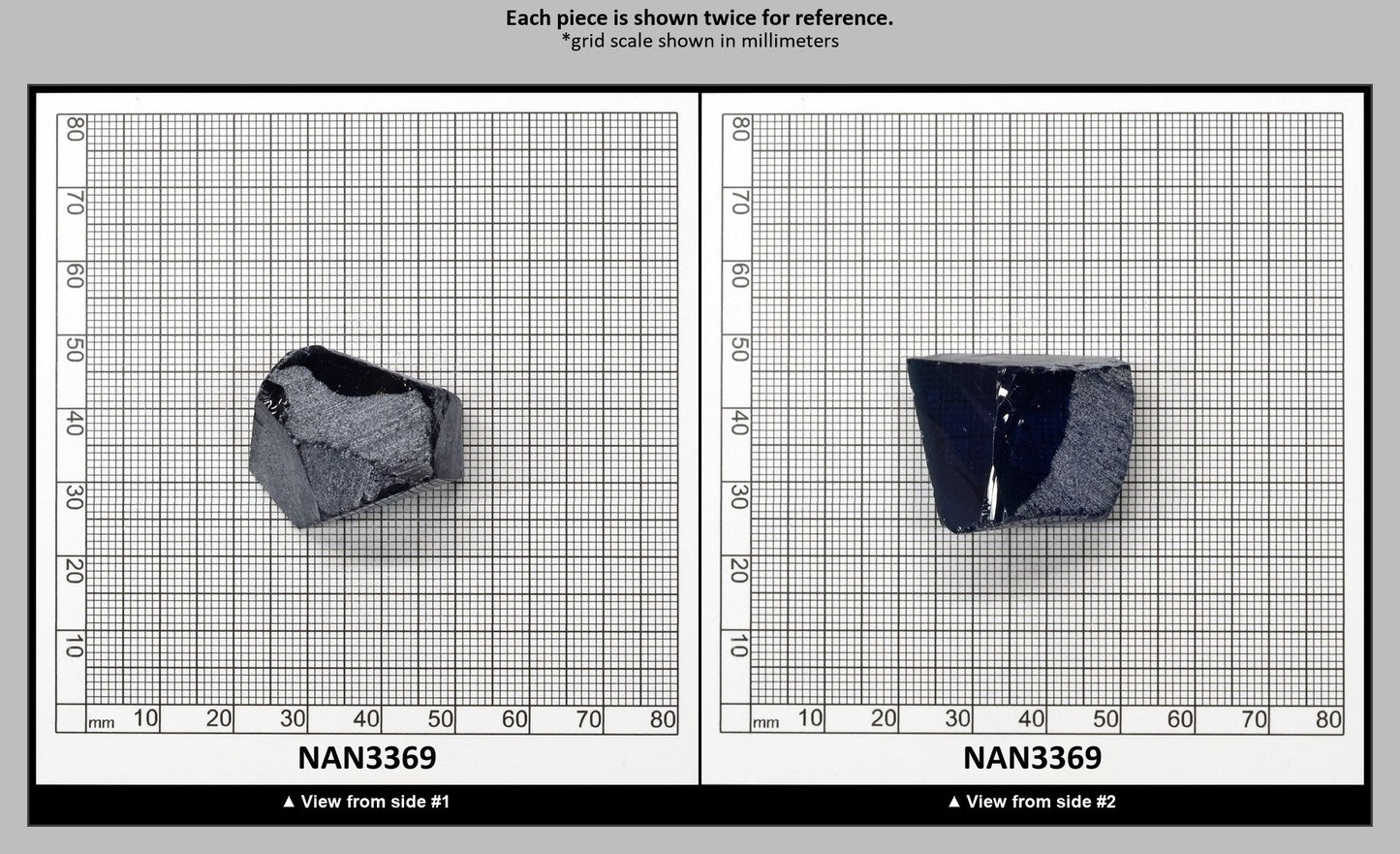 Nanosital Simulated Swiss Blue Topaz Lab Created Faceting Rough for Gem Cutting - #1782 - Various Sizes : NAN3369