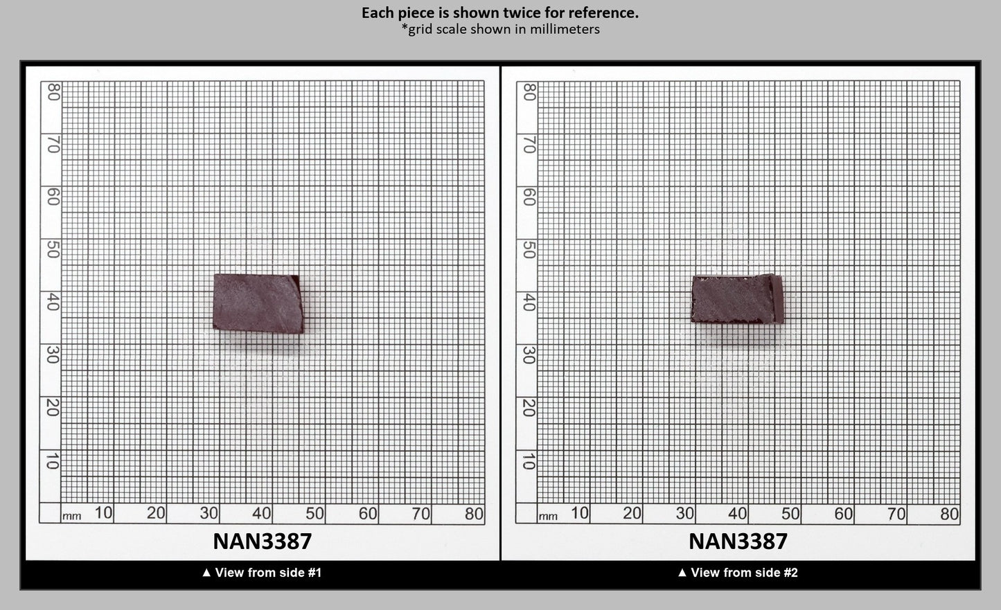 Nanosital Simulated Red Spinel Lab Created Faceting Rough for Gem Cutting - #B-30 - Various Sizes : NAN3387