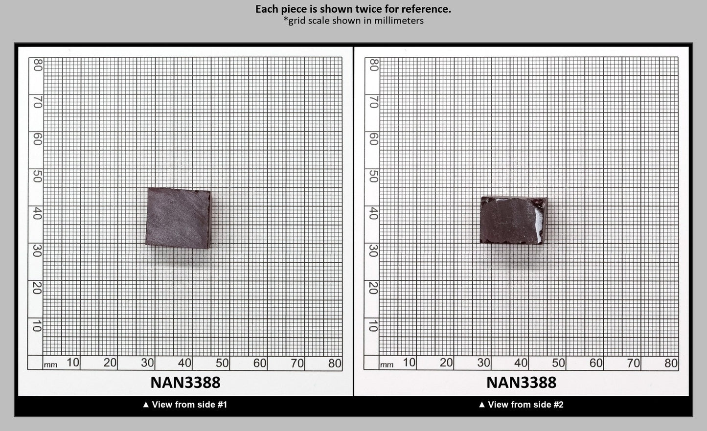 Nanosital Simulated Red Spinel Lab Created Faceting Rough for Gem Cutting - #B-30 - Various Sizes : NAN3388