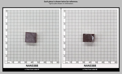 Nanosital Simulated Red Spinel Lab Created Faceting Rough for Gem Cutting - #B-30 - Various Sizes : NAN3388