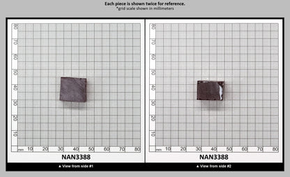 Nanosital Simulated Red Spinel Lab Created Faceting Rough for Gem Cutting - #B-30 - Various Sizes : NAN3388