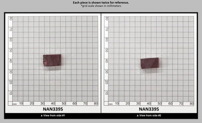 Nanosital Simulated Red Spinel Lab Created Faceting Rough for Gem Cutting - #B-30 - Various Sizes : NAN3395