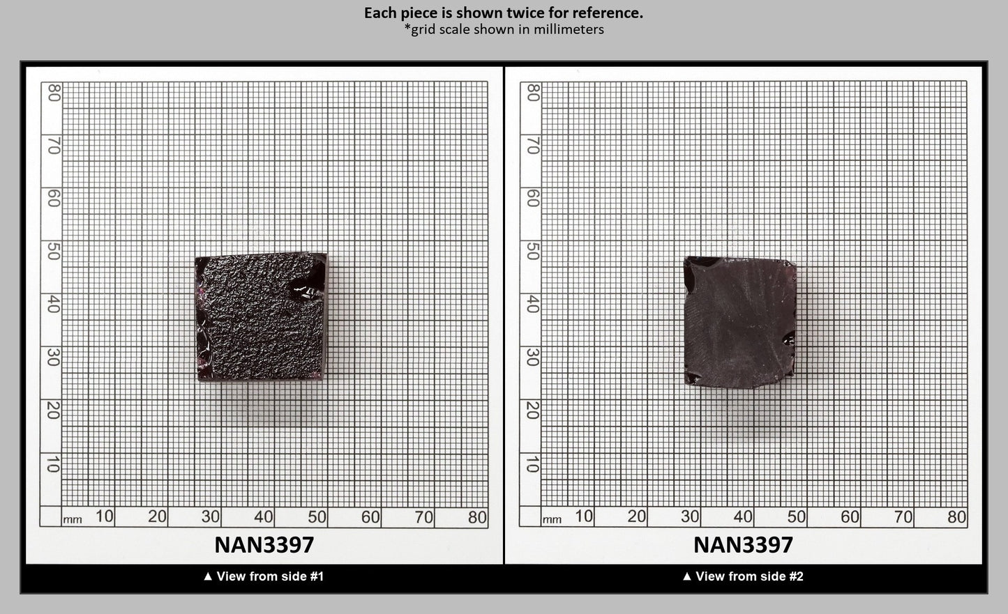 Nanosital Simulated Red Spinel Lab Created Faceting Rough for Gem Cutting - #B-30 - Various Sizes : NAN3397