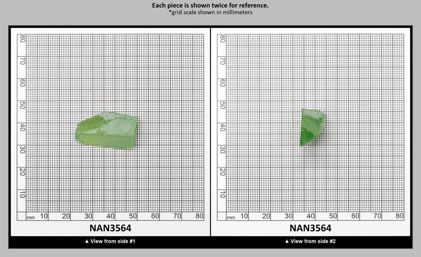 Nanosital Simulated Color Changing Lab Created Faceting Rough for Gem Cutting - #B-1719 - Various Sizes : NAN3564