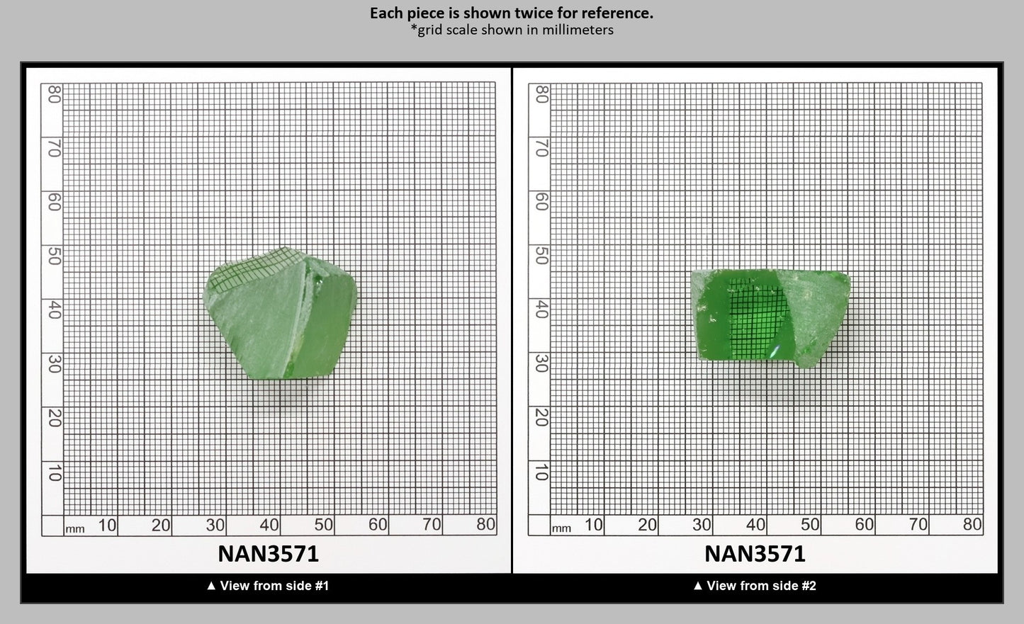 Nanosital Simulated Color Changing Lab Created Faceting Rough for Gem Cutting - #B-1719 - Various Sizes : NAN3571