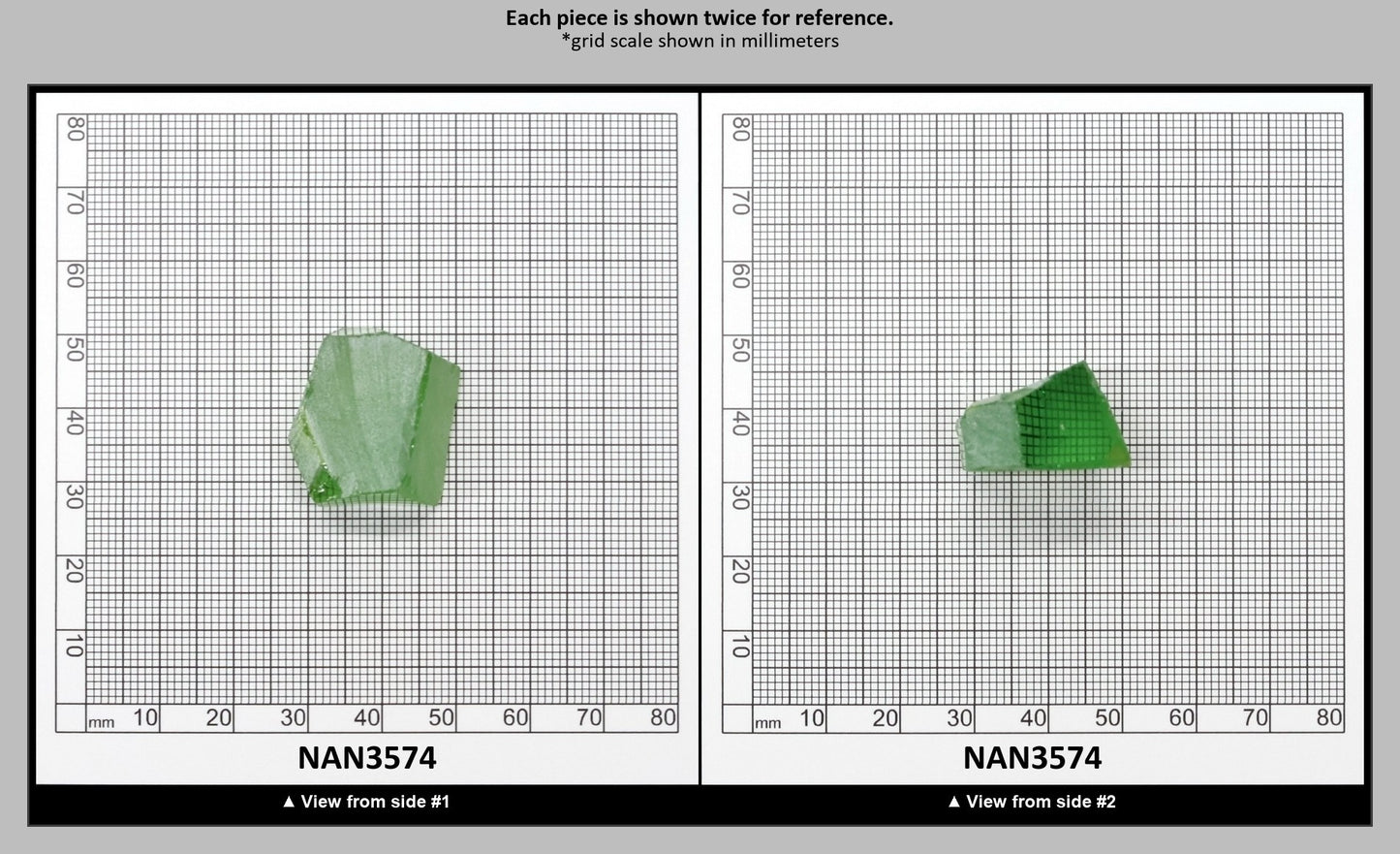 Nanosital Simulated Color Changing Lab Created Faceting Rough for Gem Cutting - #B-1719 - Various Sizes : NAN3574