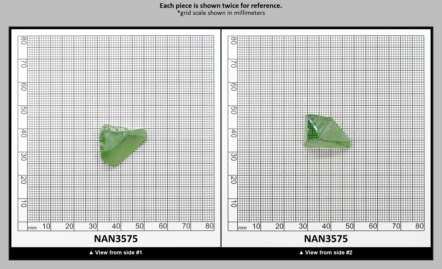 Nanosital Simulated Color Changing Lab Created Faceting Rough for Gem Cutting - #B-1719 - Various Sizes : NAN3575