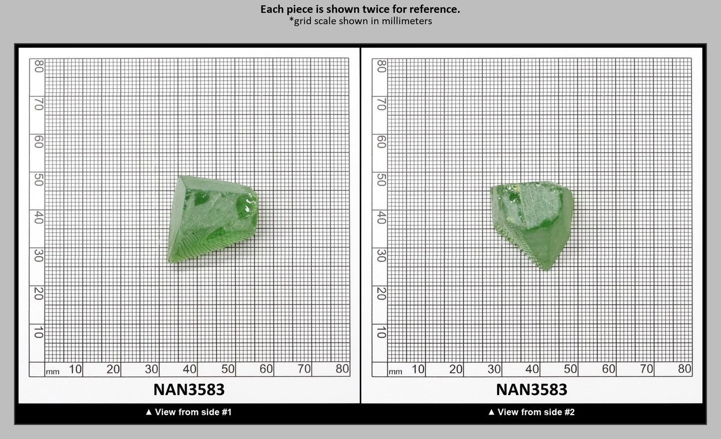 Nanosital Simulated Color Changing Lab Created Faceting Rough for Gem Cutting - #B-1719 - Various Sizes : NAN3583