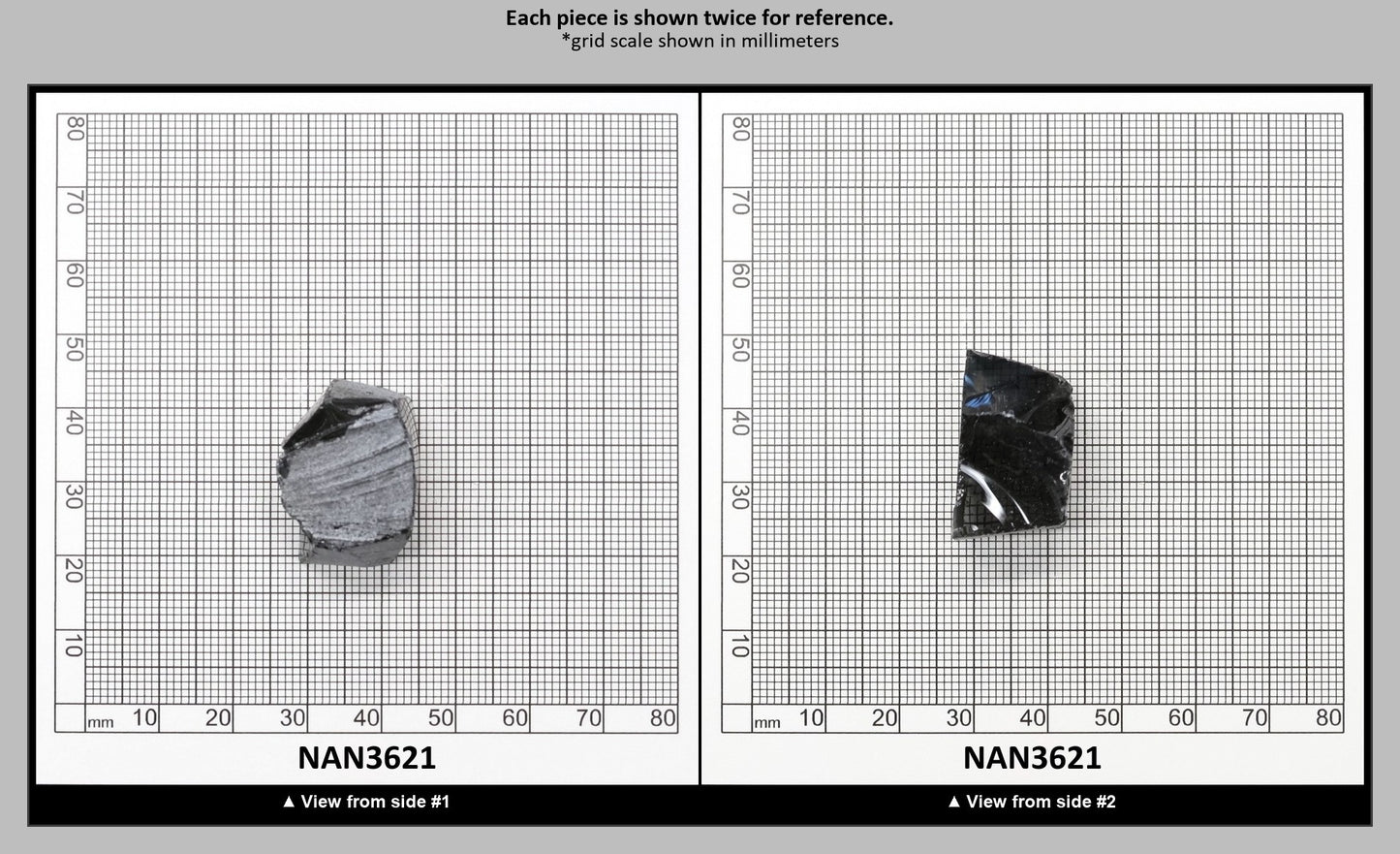 Nanosital Simulated Carbon Lab Created Faceting Rough for Gem Cutting - #A-4078 - Various Sizes : NAN3621