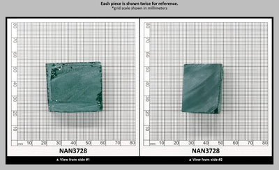 Nanosital Simulated Very Light Emerald Lab Created Faceting Rough for Gem Cutting - #0/4 - Various Sizes : NAN3728