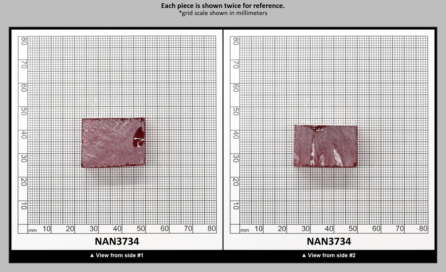 Nanosital Simulated Vivid Pink Lab Created Faceting Rough for Gem Cutting - #TB-9 - Various Sizes : NAN3734