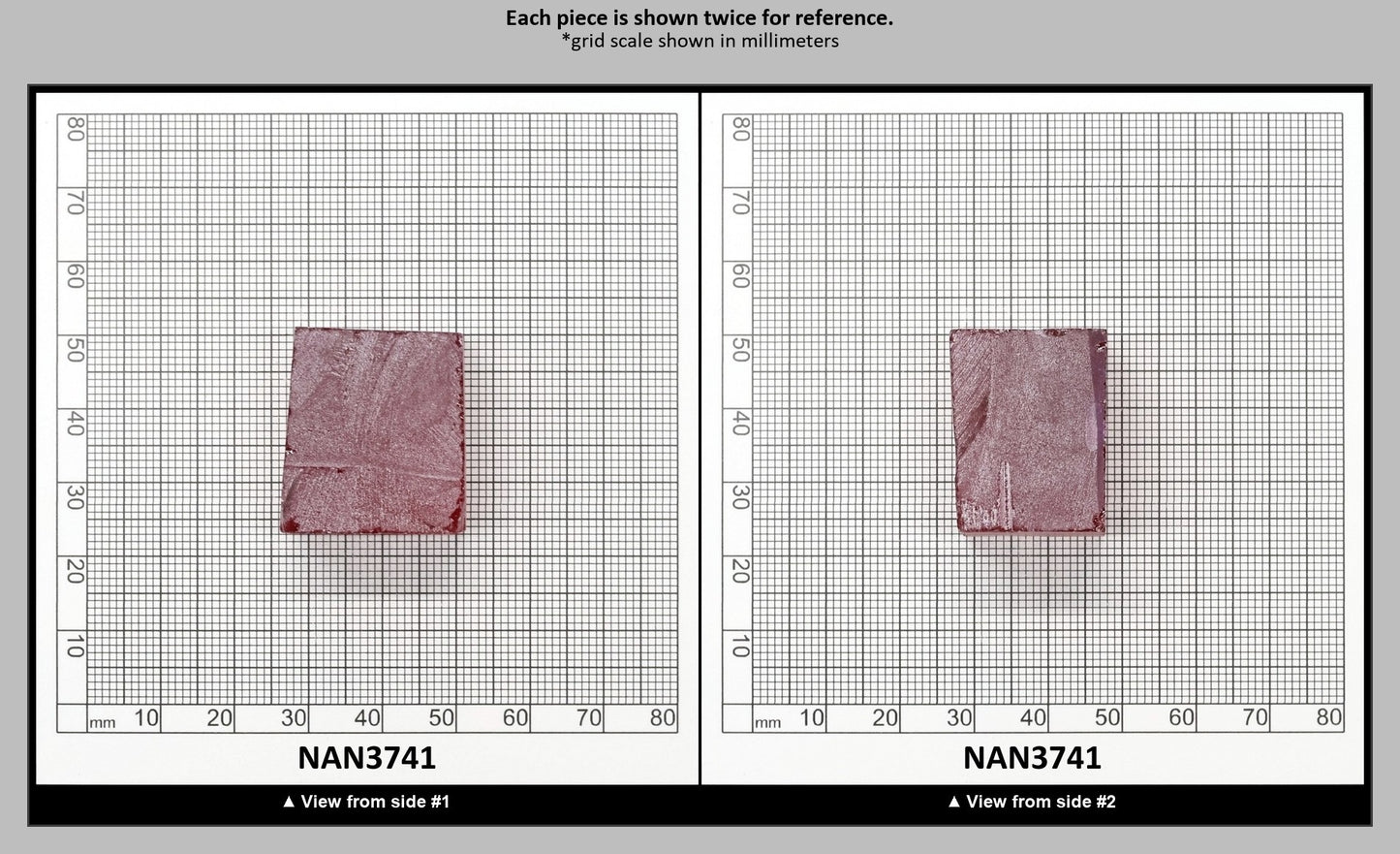 Nanosital Simulated Vivid Pink Lab Created Faceting Rough for Gem Cutting - #TB-9 - Various Sizes : NAN3741