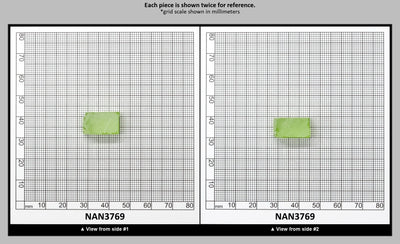 Nanosital Simulated Limoncello (Lemon Quartz) Lab Created Faceting Rough for Gem Cutting - #B-3474 - Various Sizes : NAN3769