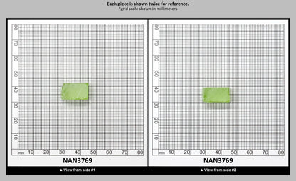 Nanosital Simulated Limoncello (Lemon Quartz) Lab Created Faceting Rough for Gem Cutting - #B-3474 - Various Sizes : NAN3769