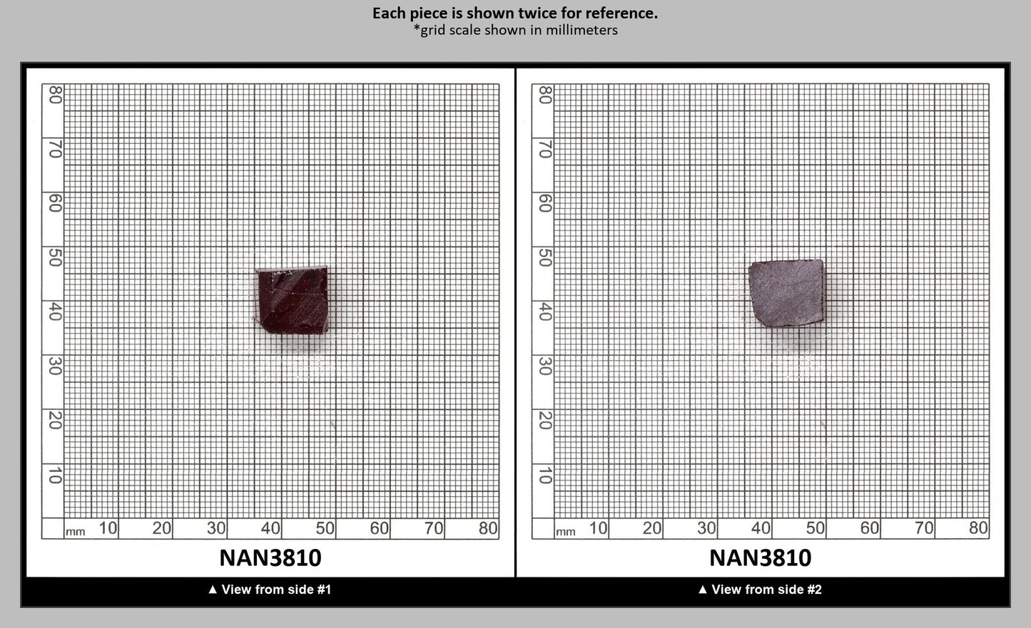 Nanosital Simulated Ruby (Included)  Lab Created Faceting Rough for Gem Cutting - #Z-349 - Various Sizes : NAN3810