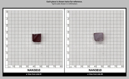 Nanosital Simulated Ruby (Included)  Lab Created Faceting Rough for Gem Cutting - #Z-349 - Various Sizes : NAN3810