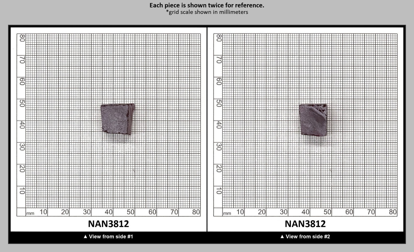 Nanosital Simulated Ruby (Included)  Lab Created Faceting Rough for Gem Cutting - #Z-349 - Various Sizes : NAN3812