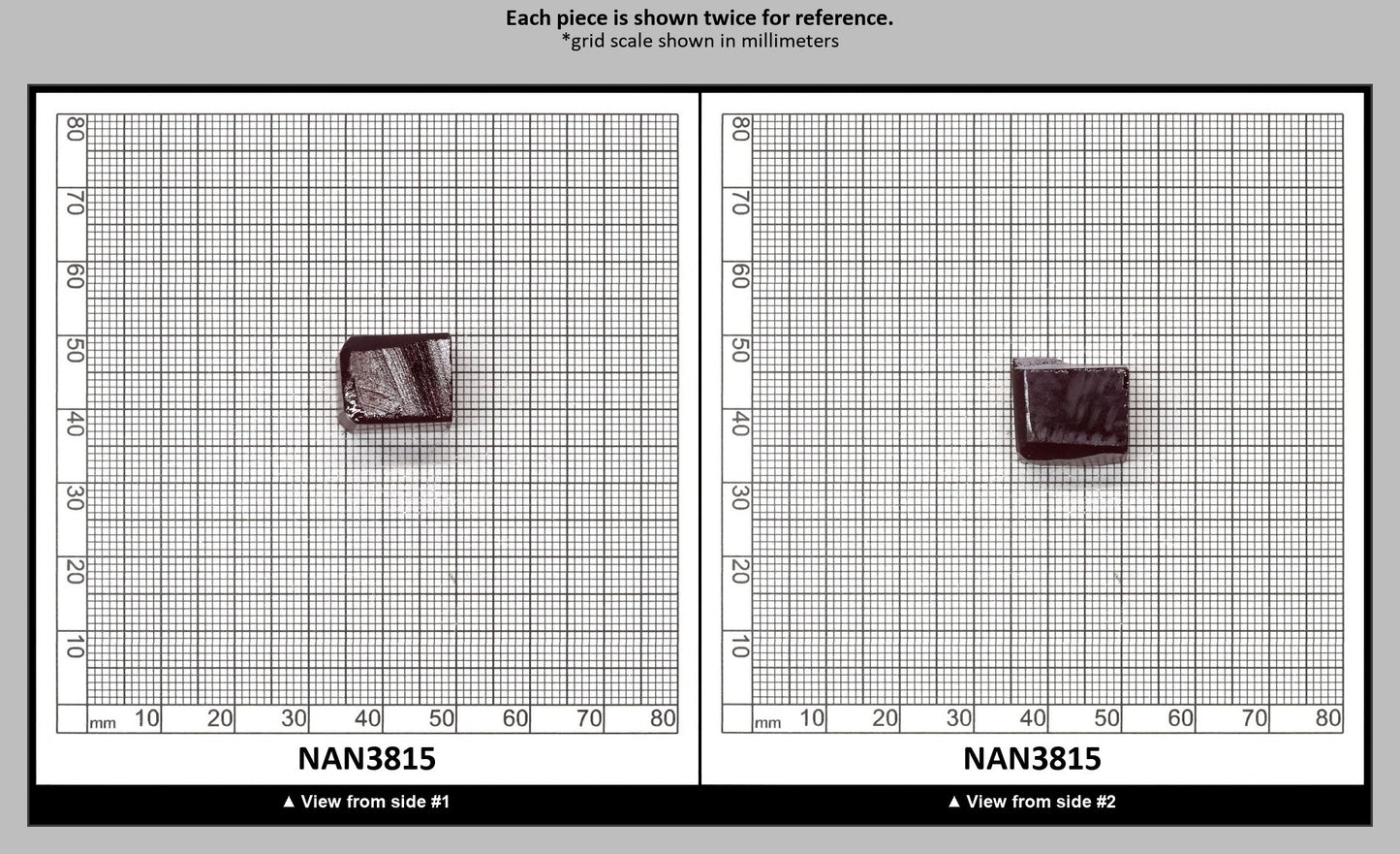 Nanosital Simulated Ruby (Included)  Lab Created Faceting Rough for Gem Cutting - #Z-349 - Various Sizes : NAN3815