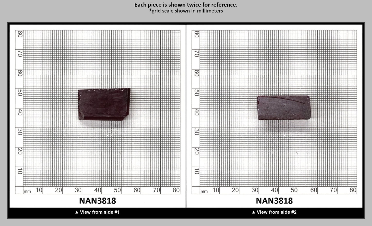 Nanosital Simulated Ruby (Included)  Lab Created Faceting Rough for Gem Cutting - #Z-349 - Various Sizes : NAN3818