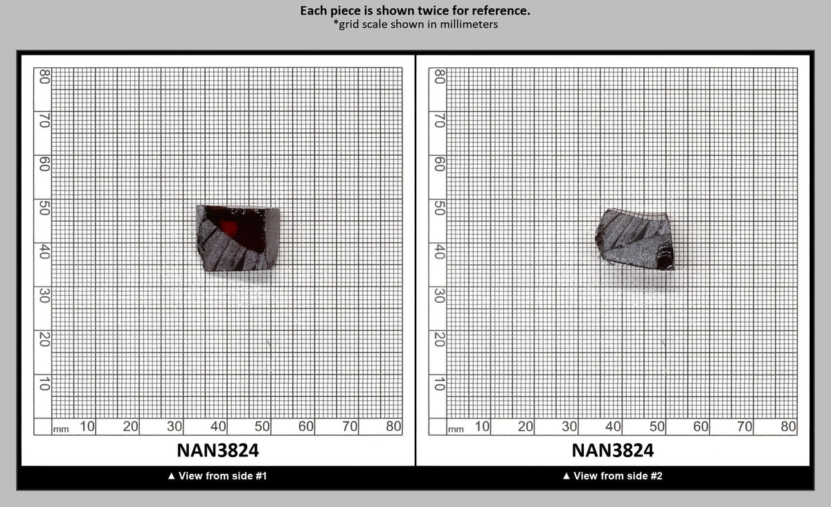 Nanosital Simulated Cognac Garnet Lab Created Faceting Rough for Gem Cutting - #E-120 - Various Sizes : NAN3824