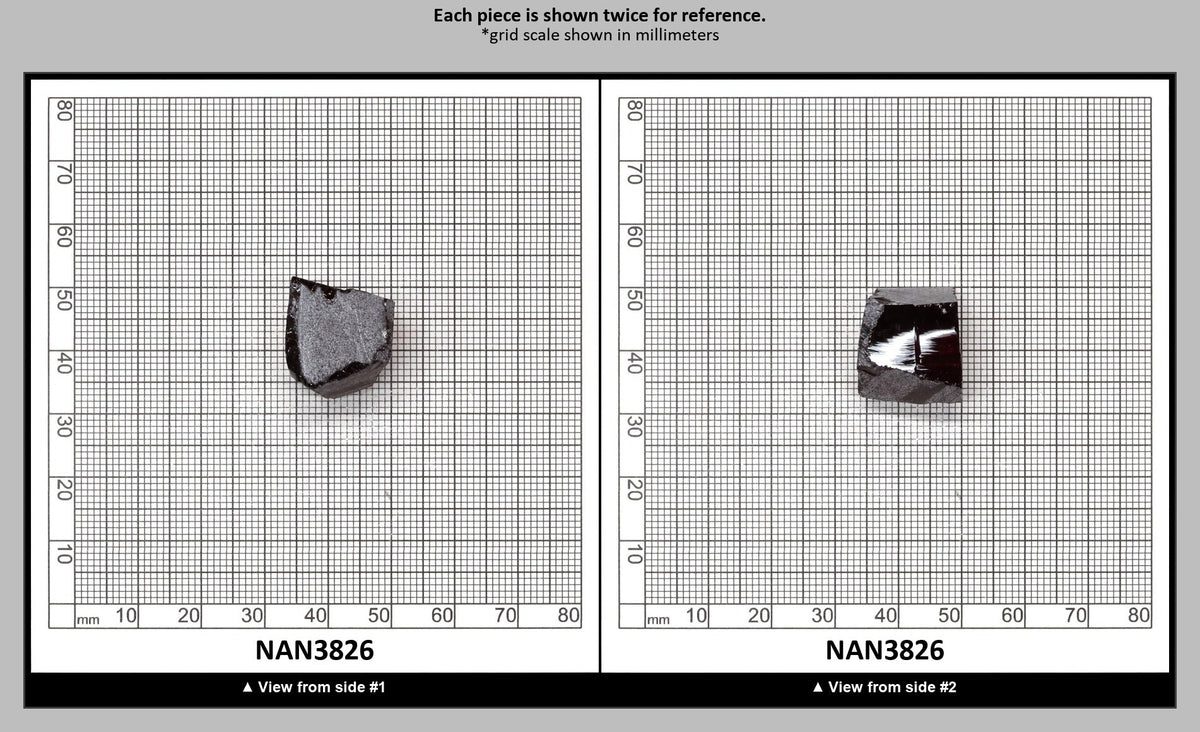 Nanosital Simulated Cognac Garnet Lab Created Faceting Rough for Gem Cutting - #E-120 - Various Sizes : NAN3826