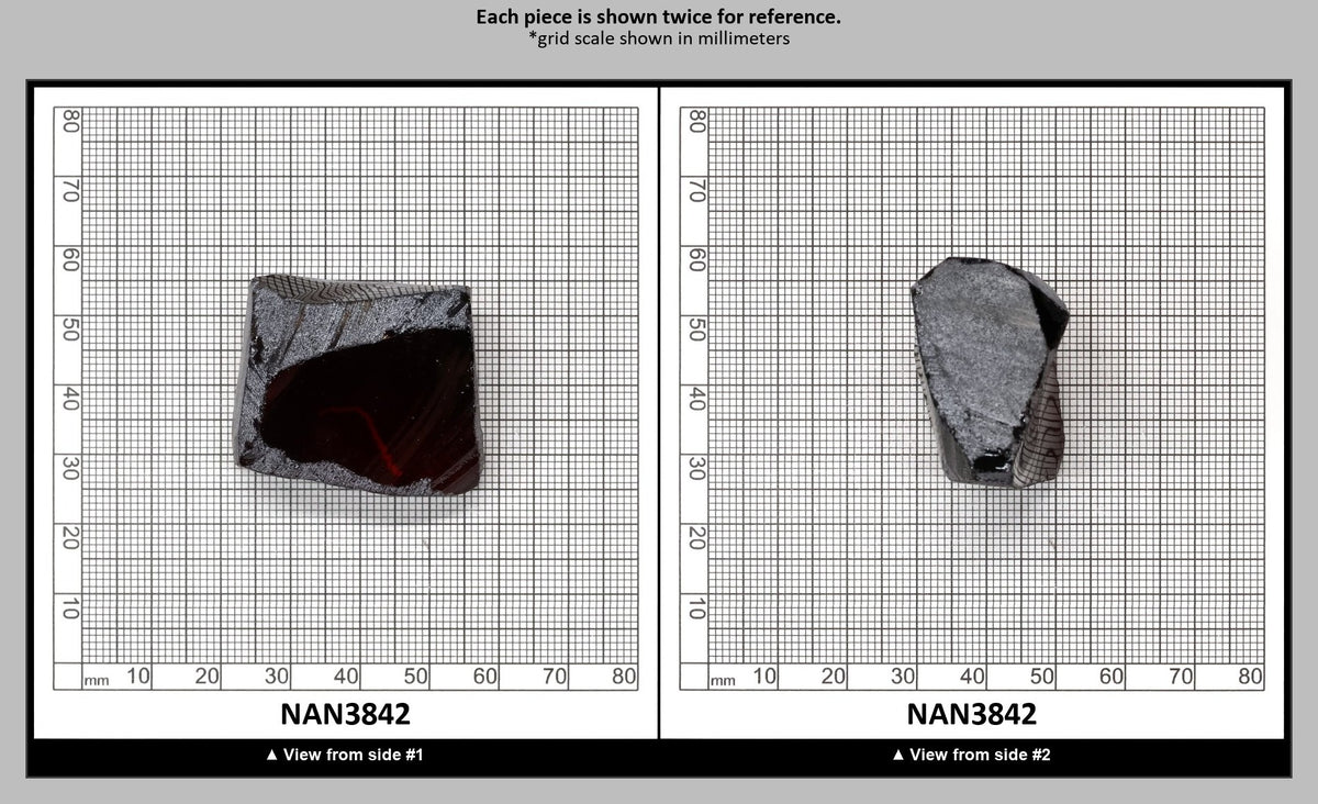 Nanosital Simulated Cognac Garnet Lab Created Faceting Rough for Gem Cutting - #E-120 - Various Sizes : NAN3842