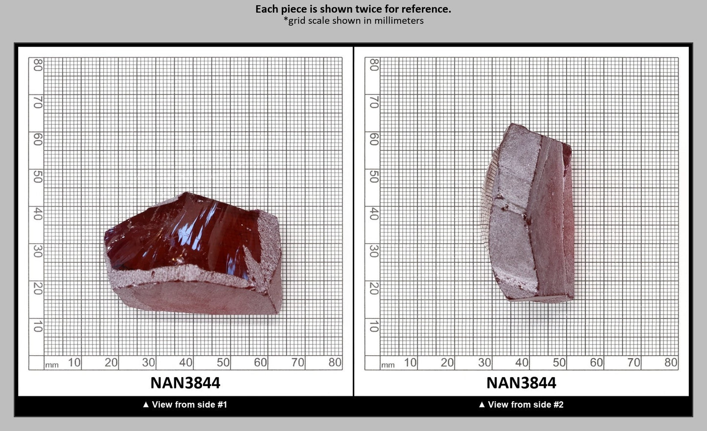 Nanosital Simulated Pink Tourmaline Lab Created Faceting Rough for Gem Cutting - #A-9100 - Various Sizes : NAN3844