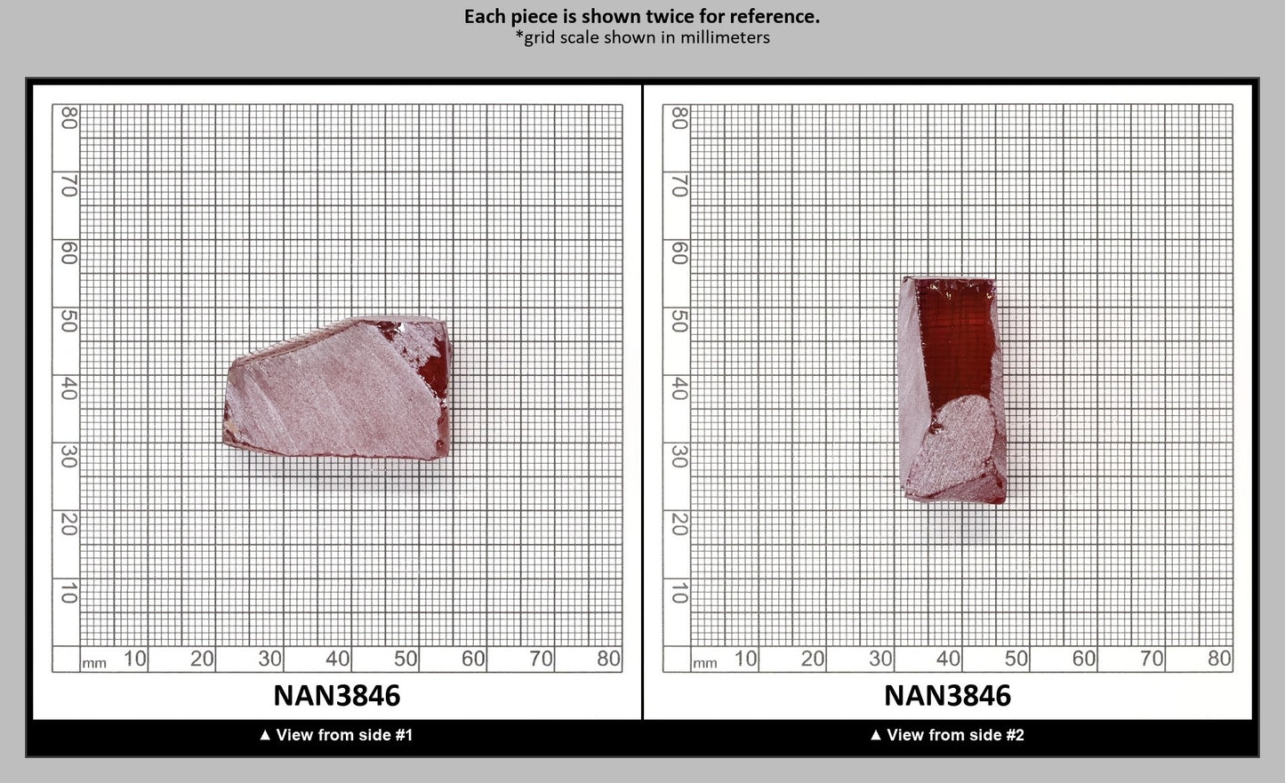 Nanosital Simulated Pink Tourmaline Lab Created Faceting Rough for Gem Cutting - #A-9100 - Various Sizes : NAN3846