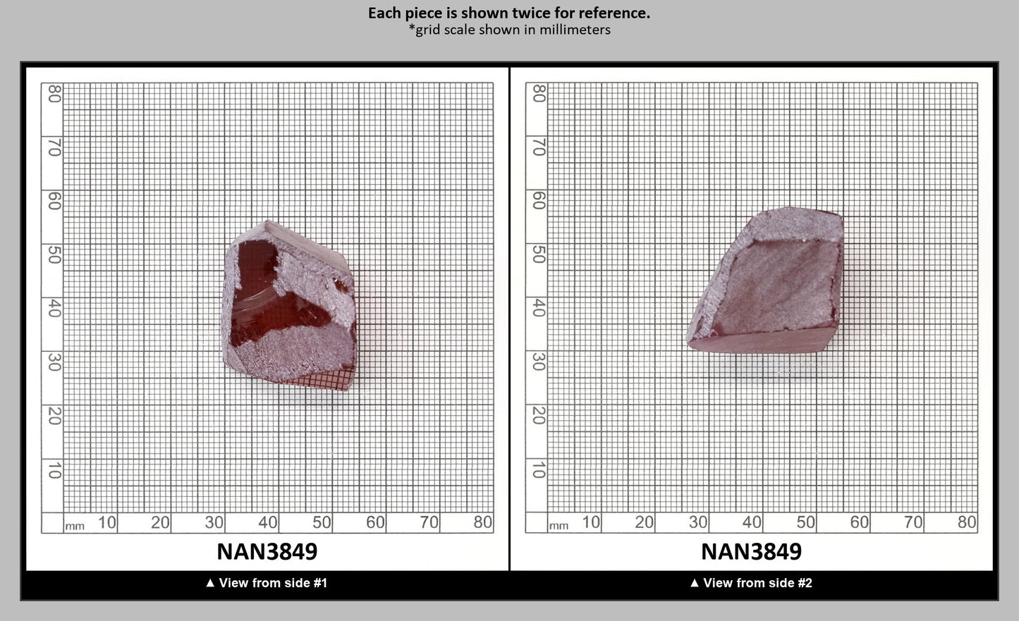 Nanosital Simulated Pink Tourmaline Lab Created Faceting Rough for Gem Cutting - #A-9100 - Various Sizes : NAN3849
