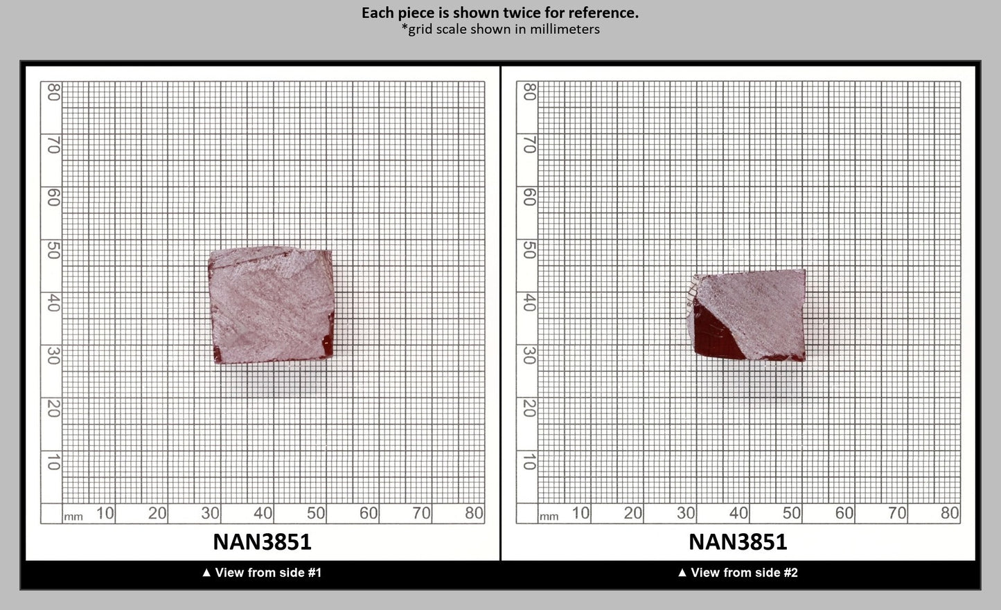 Nanosital Simulated Pink Tourmaline Lab Created Faceting Rough for Gem Cutting - #A-9100 - Various Sizes : NAN3851