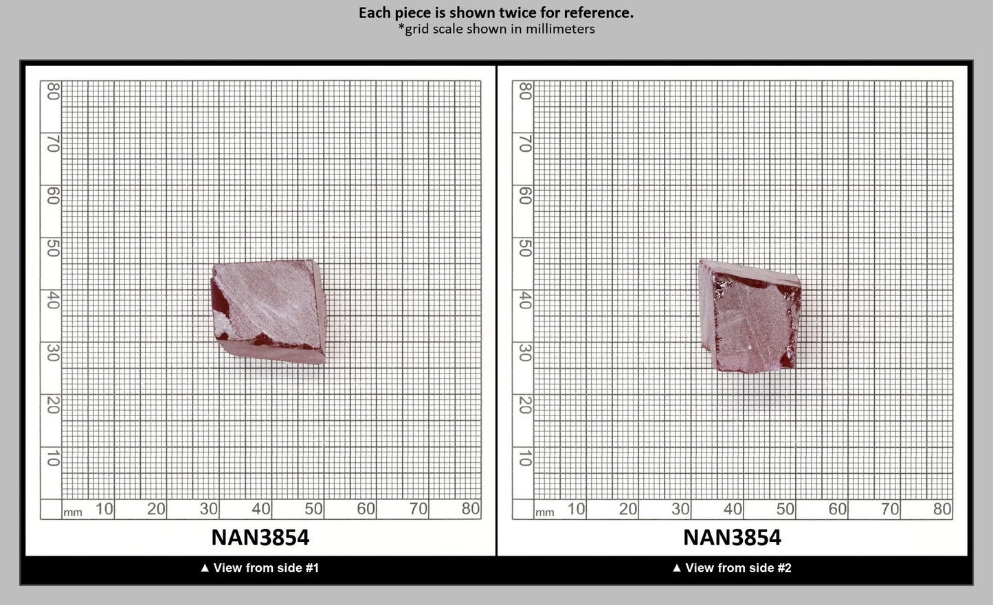 Nanosital Simulated Pink Tourmaline Lab Created Faceting Rough for Gem Cutting - #A-9100 - Various Sizes : NAN3854