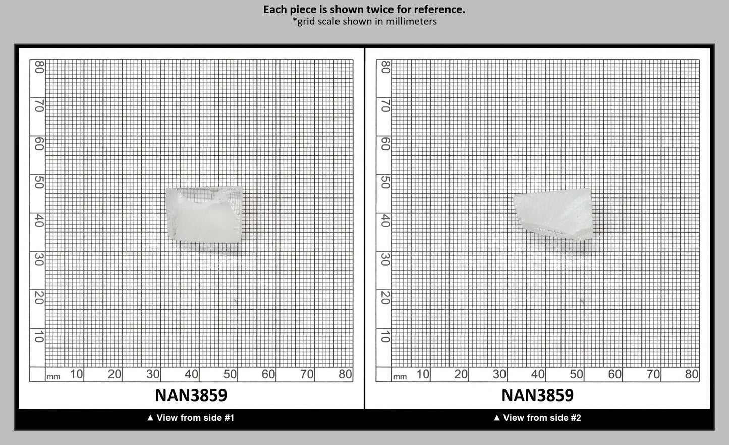 UV Reactive Nanosital #E-137 Lab Created Faceting Rough for Gem Cutting - Various Sizes : NAN3859