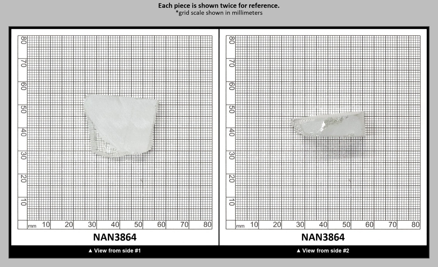 UV Reactive Nanosital #E-137 Lab Created Faceting Rough for Gem Cutting - Various Sizes : NAN3864